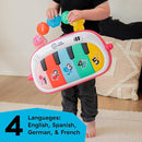 Baby Einstein Ocean Explorers 4-in-1 Kickin Tunes Jellyfish Jamboree Music & Language Discovery Gym, Pink, Ages 0 Months and Up by TinyTreasures Baby Boutique