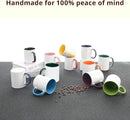 36-Pack 11oz Sublimation Blanks Mugs, White Ceramic Coffee Cups by CozyNest Decor
