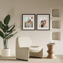 Vittanly 16x24 Picture Frames Set of 9, Shatter Resistant Plexiglass, Display 12x18 Pictures with Mat or 16x24 without Mat, Photo Frames for Wall or Tabletop, PVC Frame, Black by CozyNest Decor