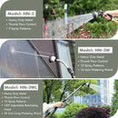 RESTMO Watering Wand Heavy Duty, Metal Garden Hose Wand with Thumb Flow Control, 15-Inch Long Hose Nozzle Sprayer with 10 Spray Patterns, Ideal to Water Hanging Baskets and Shrubs, Silver by GreenHaven Gardens