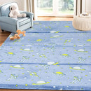 MeMoreCool Kids Floor Futon Mattress Large 6x4 FT, Thicken Foam Tatami Mattress for Children Play Area, Foldable Sleeping Pad Crawling Tatami Mat for Playroom by TinyTreasures Baby Boutique