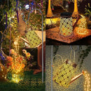 Forlivese 2PCS Solar Watering Can with Lights, Solar Lights Outdoor Decorations with Hanging Solar Garden Lights with Bracket Waterproof Watering Can Landscape Light for Patio Gardening Pathway 36LED by GreenHaven Gardens