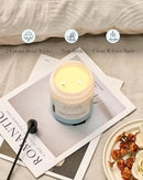M&SENSE Clean Cotton Scented Candle - 19.4oz Natural Soy Wax Clean Cotton Blossom Scent Non Toxic Candle, 110-Hour Slow Burning 2-Wick Aromatherapy Home Fragrance Gifts for Home Decor by CozyNest Decor
