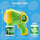 JOYIN 2 Kids Bubble Guns with 4 Bottles Solution, Automatic Bubble Machine Gun with 8 Holes for Kids, Adults, Summer Toys, Easter Basket Stuffers, Birthday Gift, Party Favors by TinyTreasures Baby Boutique