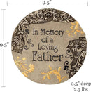 Spoontiques Stepping Stone, Memory Father by CozyNest Decor