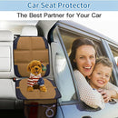 Car Seat Protector for Child Car Seat, 2 Pack Baby Car Seat Covers with Mesh Pockets & Non-Slip Backing 600D Durable Seat Protector by TinyTreasures Baby Boutique