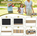 Picnic Blankets Outdoor Extra Large-Waterproof Picnic Blanket with Shoulder Carry Strap | Machine Washable Picnic Mat with Sandproof Backing for Park , Grass, Camping, Hiking, Concerts (Yellow) by TinyTreasures Baby Boutique