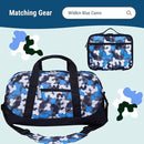 Wildkin 15-inch Kids Backpack – Durable, Padded, Adjustable for School & Travel - Blue Camo by TinyTreasures Baby Boutique