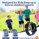 Goodatech Smart Watch for Kids 4-12 Years Boys Girls, 26 Puzzle Games,HD Camera,Video Music Player,Pedometer,Flashlight,Calendar,Alarm Clock,Aluminum Case,Sport Band (Black) by TinyTreasures Baby Boutique
