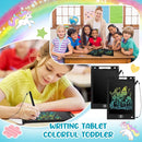 Tinlade 12 Pack LCD Writing Drawing Tablets 8.5 Inch Bulk Colorful Doodle Board Erasable Electronic Painting Drawing Pads Learning Toy Gifts for Kids Boys Girls(Black) by TinyTreasures Baby Boutique