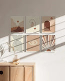 HAUS AND HUES Standalone White Oak Frames Set of 9-8x10 by CozyNest Decor