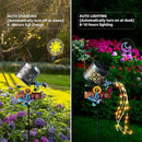 Solar Watering Can Lights, 1 Pack Outdoor Solar Lantern Decorative, Solar Outdoor Lights Watering Can Lantern for Balcony Garden Courtyard Patio Yard Lawn Patio Walkway Party Decorations by GreenHaven Gardens
