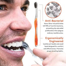 LINHART Extra Soft Toothbrush – Teeth Whitening Toothbrush with Multi Length Bristles, 2 Pack by CozyNest Decor