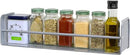 Simple Houseware Wall Mounted Spice Rack, Silver, Set of 2 by CozyNest Decor