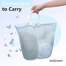 laundry bag with handles mesh laundry bags washing machine laundry totes travel storage and sorting bag for Clothes laundry bag for delicates (Blue) by TinyTreasures Baby Boutique