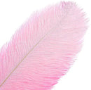 THARAHT 12PCS Ostrich Feathers Natural Bulk 12-14Inch(30-35cm) for Wedding Party Centerpieces Easter Gatsby Flower Arrangement and Home Decorate Ostrich Feathers,Pink by CozyNest Decor