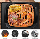 Heat Resistant Grill Mat, 24 x 36 inches Double-sided fireproof and waterproof BBQ protection mat Multi-Purpose for Grills Pizza Ovens Smokers Black by GreenHaven Gardens