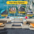 Marine Carpet,5 FT x 25 FT Dark Gray Indoor Outdoor Carpet 0.2" Thick Boat Carpet with Water-Proof TPE Backing, Non-Slide Outdoor Marine Carpet Roll for Home, Patio, Porch, Deck by CozyNest Decor