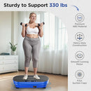 FEIERDUN Vibration Plate Exercise Machine, Vibration Plate for Lymphatic Drainage, Power Plate Vibration Platform for Weight Loss, Toning & Wellness by CozyNest Decor