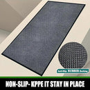 Heavy Duty Doormat, 3'x6' Indoor Outdoor Entry Rug, Commercial Entrance Mat with Rubber Border, Durable Welcome Mat, Rubber Backing Non Slip Doormat for Entryway, Large Garage Floor Mat by GreenHaven Gardens