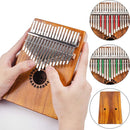 Kalimba Thumb Piano 17 Keys, Portable Mbira Finger Piano Gifts for Kids and Adults Beginners Wood by TinyTreasures Baby Boutique