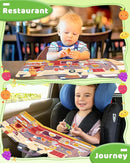 Benresive Reusable Sticker Book for Toddlers 2-4 Years, Fun Travel Stickers for Kids, Waterproof Sticker Books for Toddlers 1-3, Crafts Activities for Todddlers 1-3 2-4 3-5 - Kitchen by TinyTreasures Baby Boutique