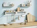Upgraded Thick Floating Shelves - Multi-Use Wall-Mounted Bookshelves for Kids and Nursery, Ideal for Books, Toys, Spice Rack, Decor - White by CozyNest Decor