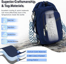 Water Bottle Carrier Bag with Strap, Water Bottle Holder Crossbody Bags for Women Men for Walking, Hiking,Cycling by TinyTreasures Baby Boutique