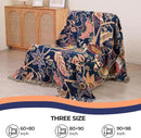 Boho Cotton Throw Blanket - Ultra-Soft Rustic Quilt for Bed, Home Decor & Travel - Large 60"x80" Muslin Blanket - All-Season Lightweight Bedspread & Throw for Women & Moms by CozyNest Decor