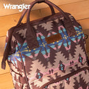 Wrangler Callie Diaper Bag Backpack with Stroller Straps Multifunction Baby Travel Bag WG2210-9110CF by TinyTreasures Baby Boutique