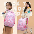BLUEFAIRY Kids Backpack for Girls Elementary Primary Middle School Bags for Aged 8-10 for Teens Childs Bookbags Back to School Book Bags Gifts Mochilas para Niñas de 6 7 8 9 10 Años Tie-dye Pink by TinyTreasures Baby Boutique