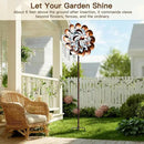 Wind Spinner Outdoor Garden Decor, Wind Spinners for Yard and Garden, 84 inch Copper Wind Sculptures & Spinners, Windmill for Yard Decorations - Larger Spinners by CozyNest Decor