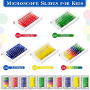 Yexiya 120 Pcs Kids Prepared Microscope Slides with Specimens Animals Insects Plants Flowers Specimens Microbiology Biological Sample for Student School Science Lab Supplies(48 Different Patterns) by TinyTreasures Baby Boutique