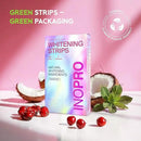 Teeth Whitening Strips 21 Treatments Kit - Teeth Whitener, Peroxide Free, Enamel Safe Green Whitestrips, Deep Stains Removal - Instant Teeth Whitening Without The Harm (42 Strips) by CozyNest Decor
