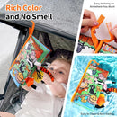 Jollybaby Baby Cloth Books, Touch & Feel Crinkle Soft Books, for Infants Babies, Toddler Early Educational Interactive Stroller Toys, Baby Girl & Boy Gift(Farm Tails) by TinyTreasures Baby Boutique