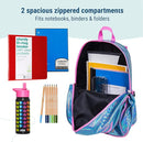 Wildkin 15-inch Kids Backpack – Durable, Padded, Adjustable for School & Travel - Mermaid Scales by TinyTreasures Baby Boutique