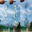 Bird Deterrents for Outside, Reflective Stainless Steel Wind Spinner, Ducks Wind Spinners Outdoor Garden Decor, Bird Scare Devices to Keep Woodpeckers, Pigeons Away from Your House, Patio, Orchards by GreenHaven Gardens