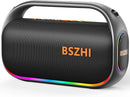 80W(120W Peak) Bluetooth Speaker Loud, Portable IPX6 Waterproof Bluetooth Speakers Wireless TWS for Outdoor, Party, Travel, and Beach Camping with Light, BT5.0, USB/TF Card, AUX by TinyTreasures Baby Boutique