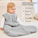 JELLYMONI Baby Sleep Sack TOG 2.5, 12-18 Months Winter Baby Wearable Blanket, 100% Cotton Infant Sleeping Sack 2-Way Zipper Warm Quilted Sleepsack by TinyTreasures Baby Boutique