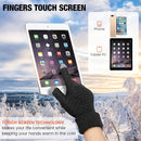 Geyoga 2 Pairs Women's Winter Touch Screen Gloves Soft Warm Fleece Lined Knit Elastic Cuff Winter Texting Gloves by TinyTreasures Baby Boutique