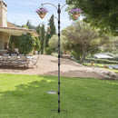 yosager Premium Bird Feeding Station Kit, 90" x 23" Birds Feeder Pole, Planter Hanger, Multi Feeder Hanging Kit with Metal Suet and Bath for Bird Watching, Attracting Wild Birds by GreenHaven Gardens