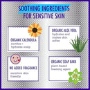 California Baby Super Sensitive Baby Shampoo + Baby Wash | 100% Plant-Based | Unscented Body Wash For Sensitive Skin | Hypoallergenic | 562 mL / 19 oz by TinyTreasures Baby Boutique