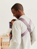 BabyBjörn Baby Carrier Mini, Cotton, Dark Purple | Newborn Carrier (7-25 lbs), Ergonomic, Easy-to-Use by TinyTreasures Baby Boutique