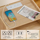 Lerliuo Rattan Nightstand with Charging Station, Boho Night Stand with Handmade Natural Rattan Drawer and Open Shelf, Cane Accent Side End Tables with Solid Wood Legs for Bedroom, Dorm, Small Spaces by CozyNest Decor