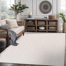 CAMILSON Easy Jute Rug 10x14, Indoor Outdoor Off-White Color Fiber Area Rugs for Living Room and Patio Rug Herringbone Boho Woven Design Easy-Cleaning Washable Outside Carpet Alfombras 10 x 14 by CozyNest Decor