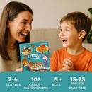 Fast-Paced Summer Card Game for Kids & Adults, 2-4 Players, Ages 5+, Fun Party Game with 102 Cards & Easy Rules – Exciting Collect & Win Strategy, Perfect for Game Nights, Travel & Group Entertainment by TinyTreasures Baby Boutique