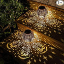 Solar Lanterns Outdoor Waterproof Garden Decorative Lights Owl Hanging Solar Lanterns for Patio, Table, Pathway, Balcony, Lawn, Yard Decor 2 Pack by GreenHaven Gardens