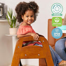 ECR4Kids ASATT Highchair, Toddler Chair, Dark Walnut by TinyTreasures Baby Boutique