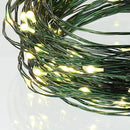 8 Pcs Battery Operated String Lights Outdoor String Lights 33 ft 100 LED Warm White Wire Green Battery Operated Fairy Lights with 8 Modes for Christmas Garden Patio Tree Decorations(8 Pcs,33 ft) by GreenHaven Gardens
