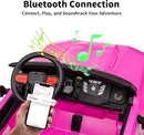 24V 2 Seater Ride on Toy for Big Kids, Electric SUV Kids Car to Drive w/Parent Remote, 2WD/4WD Switchable - Pink by TinyTreasures Baby Boutique